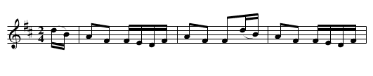 Old Kentucky - staff notation