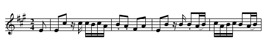Old Lavrinea (?) - staff notation