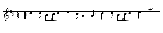 Old Mole - staff notation