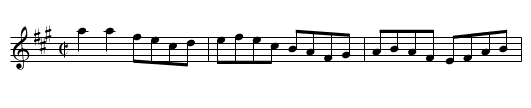 Old Mother Flanagan - staff notation