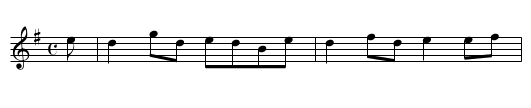 Old Neil [sic] Gow - staff notation