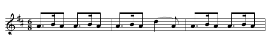 Old Pipe March - staff notation