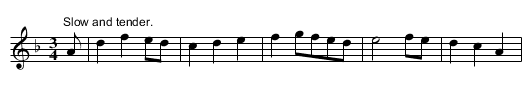Old Rambler, The  - staff notation