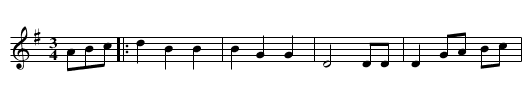 Old Southern Waltz - staff notation