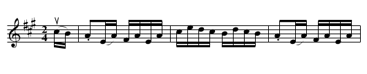 OLD SPORT -- REEL - staff notation