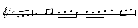 Old Story-Teller, The - staff notation