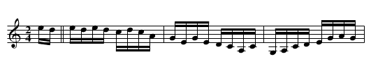 Old Time Grey Eagle - staff notation