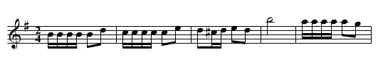 Old Time Polka - staff notation