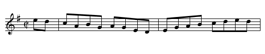 Old Torn Petticoat - staff notation