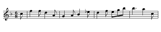 Old Towler. JJo.096 - staff notation
