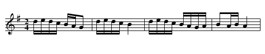 Old Virginia March - staff notation
