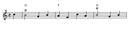Old Wife Behind the Fire   [G] - staff notation
