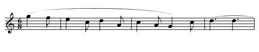 Old Woman [2], The - staff notation