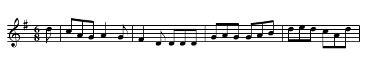 Old Woman's Money [3] - staff notation