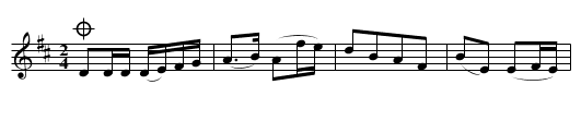 Old Yet New Quadrille - 2nd Figure - staff notation