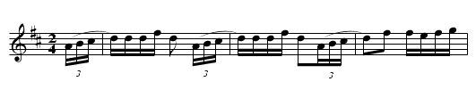 Olde Saybrooke - staff notation