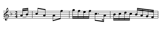 Ole Bull Hornpipe - staff notation