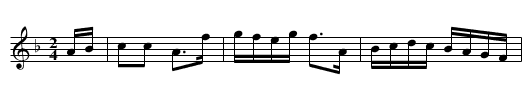 Ole Bull Hornpipe - staff notation