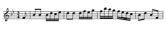 O'Loughlin, The - staff notation