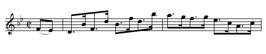 Olympic Hornpipe [1] - staff notation