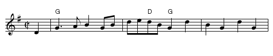 O'Malley's Barn Dance - staff notation