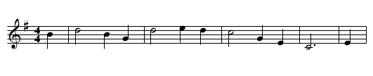 Omie Wise - staff notation