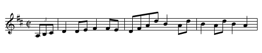 On Christmas Eve - staff notation