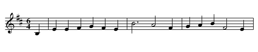 On the Cold Ground or I Prethee, Love, Turn to Me - staff notation