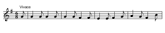 Onagh - staff notation