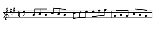One Before We Go    (jig)       0888 - staff notation