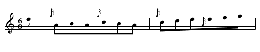 One Before We Go - staff notation