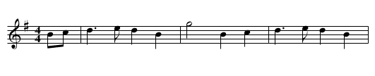 One More Dance and Then - staff notation