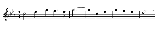 ONE NIGHT OF GLADNESS - staff notation