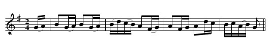One Pound Note. WG.57, The - staff notation