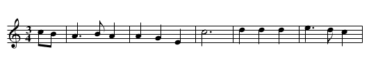 One Wife is Enough for Me - staff notation