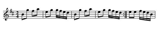 O'Neill's March - staff notation