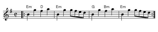 O'Neill's March - staff notation