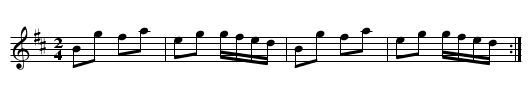 O'Neill's March - staff notation