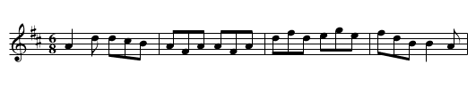 One-Legged Man [1], The - staff notation