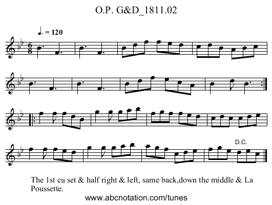 O.P. G&D_1811.02 - staff notation