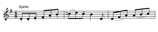 Open the Door Softly - staff notation