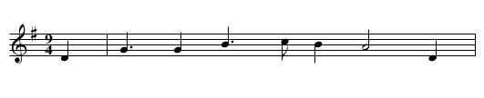 Open the Door to Three (1) - staff notation