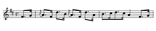 Opera Hornpipe. JBut.966, The - staff notation
