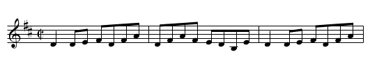 Opera Reel, The - staff notation