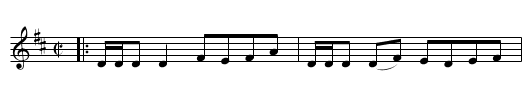 OPERA REEL - staff notation