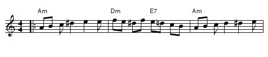 Opus 11 - staff notation