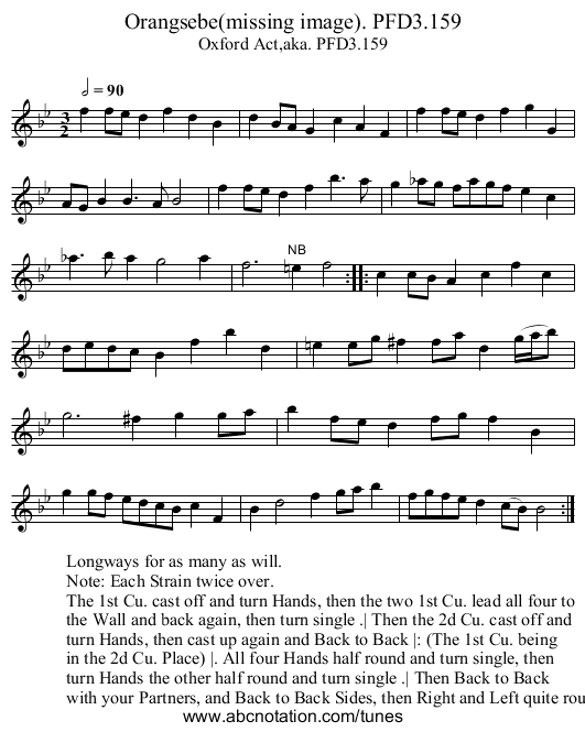 Orangsebe(missing image). PFD3.159 - staff notation