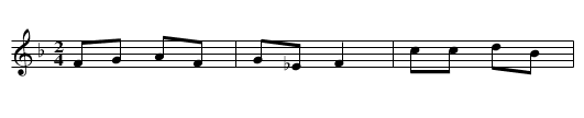 Orientis Partibus - staff notation