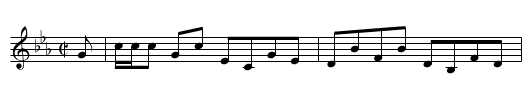 Orkneys, The - staff notation