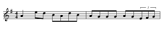 Ormond Sound - staff notation